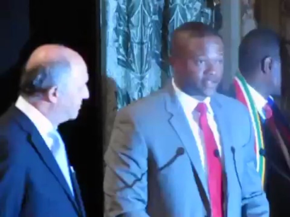 Nelson Mandela : citoyen d'honneur de Paris