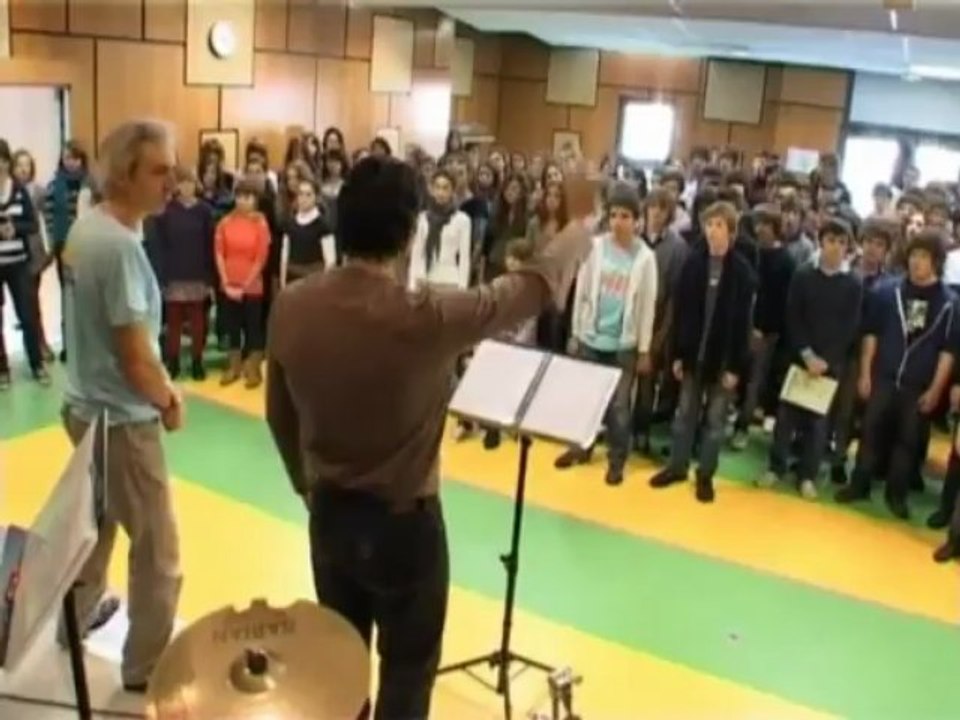 Extraits de répétitions et concerts du Lycée Paul-Louis Courier (Tours)