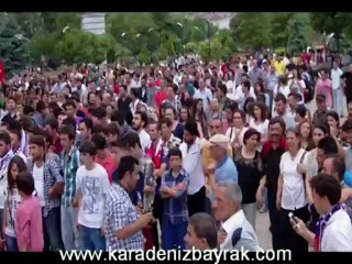 Ordu'danTaksim Gezi Parkına destek/www.karadenizbayrak.com