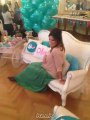 Paula en el Pampers baby shower Keek de Zaira Nara - 05 de Junio