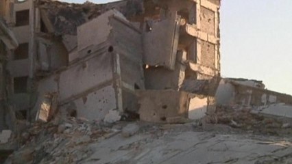 Qusair: scenes of devastation