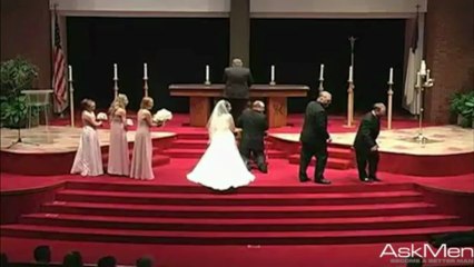 Wedding Fails: Fainting Spell Video
