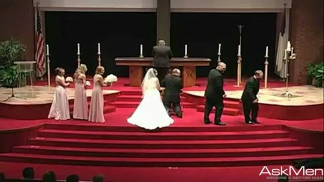 Wedding Fails: Fainting Spell Video