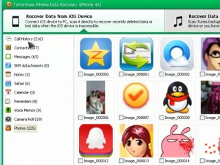 iPhone 4S Data Recovery-Recover Contacts,Text Messages, Photos and More Files from iPhone 4S