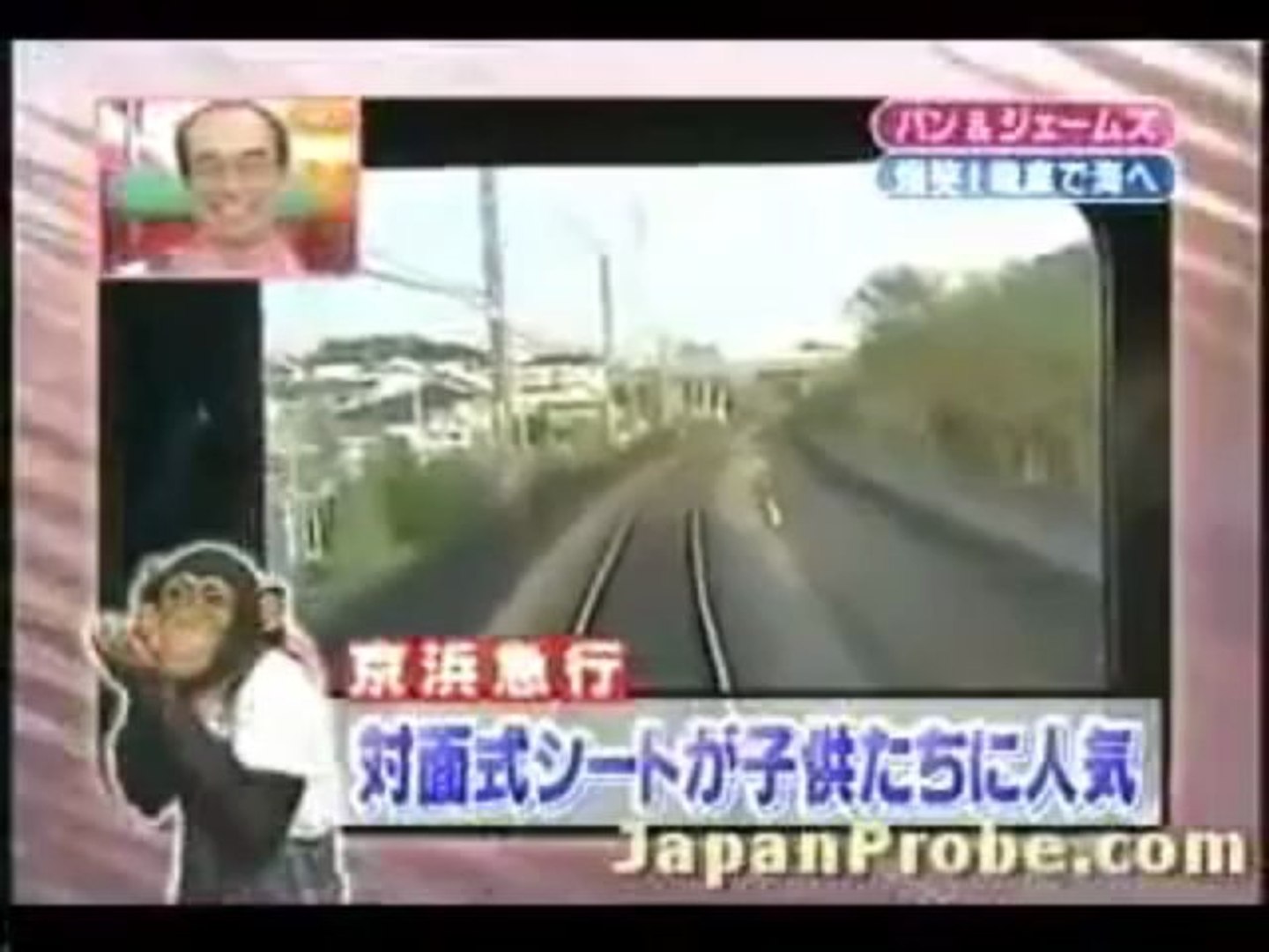 Dean Scheu - Chimpanzee Boards a Train in Japan- Dean Scheu