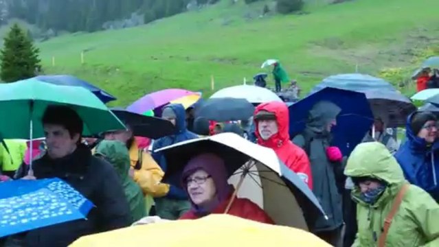 Walter Bassan au Plateau des Glières en 2013