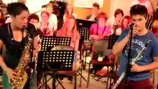 Monségur, Classe Jazz du Collège Eléonore de Provence 4 ème