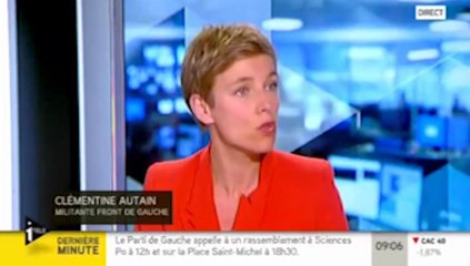 Mort de Clément : Autain met en cause "la banalisation des propos d'extrême droite"