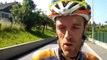 CYCLISME - 65e Critérium du dauphiné : Avant le départ de la 5e étape à Gresy-sur-Aix, interview vidéo d'Arnaud Gérard (Bretagne Seche environnement)
