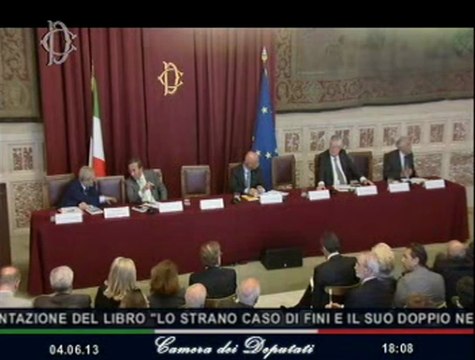 Roma - Lo strano caso di Fini e il suo doppio nell'Italia che cambia (04.06.13)