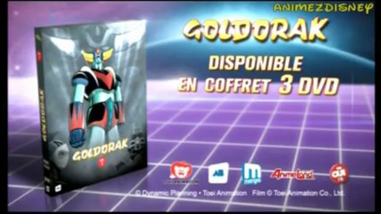 Publicité coffret dvd Goldorak