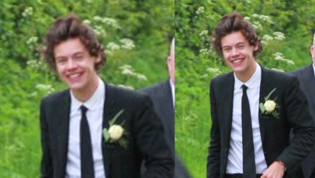 One Direction's Harry Styles Wears A Stunning Suit For Marriage! AGREE OR DISAGREE