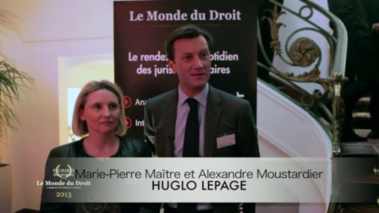 Palmarès des Avocats d'Affaires 2013 : HUGLO LEPAGE, Palmarès d'Argent en Environnement