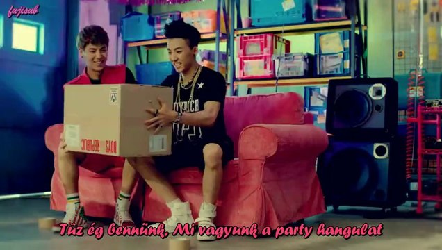 Boys Republic ( 소년공화국 ) - Party Rock ( 전화해 집에 ) ( hun sub / magyar szöveg )