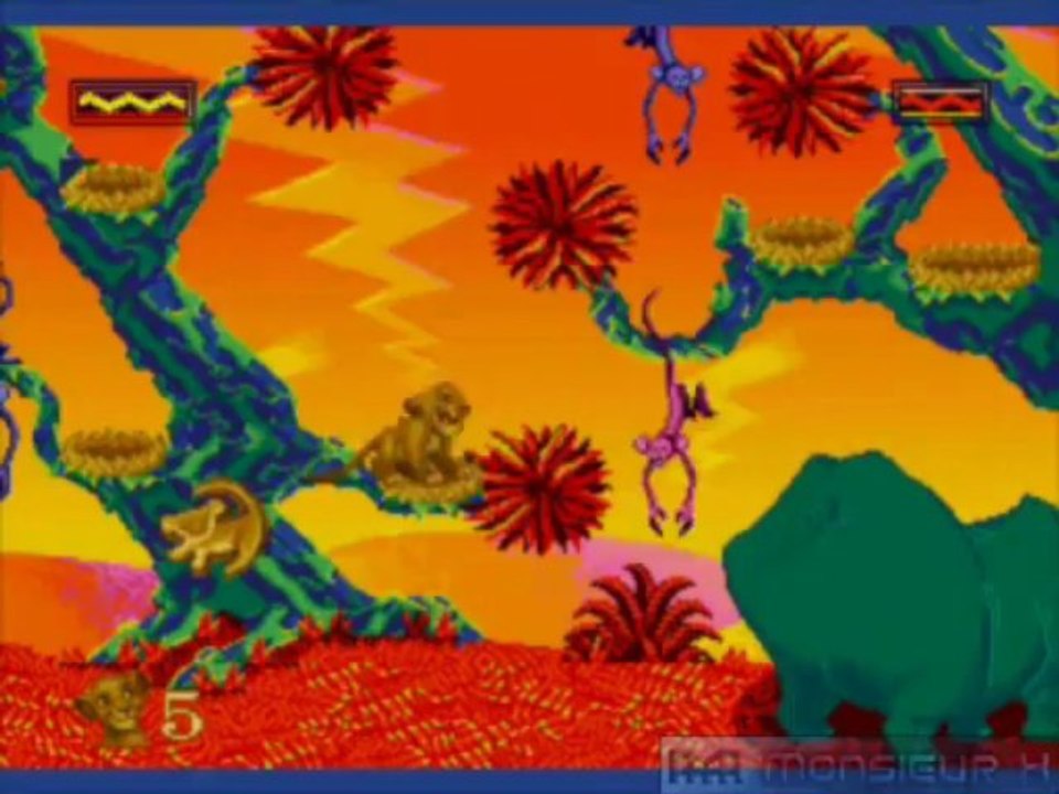 [Gameplay] Le Roi Lion (MegaDrive)