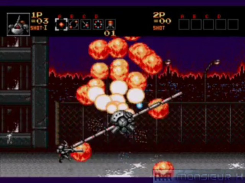 [Gameplay] Probotector (MegaDrive)