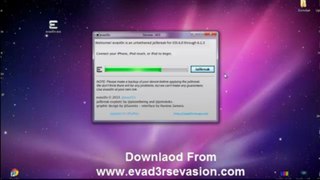Evasion Jailbreak 6.1.3 iOS 6.1.2 Untethered iPhone 5, iPad