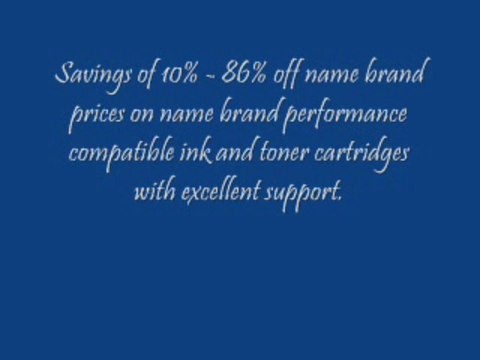 branded printer ink and toner cartridges