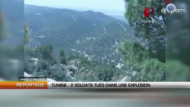 Tunisie : 2 soldats tués dans une explosion