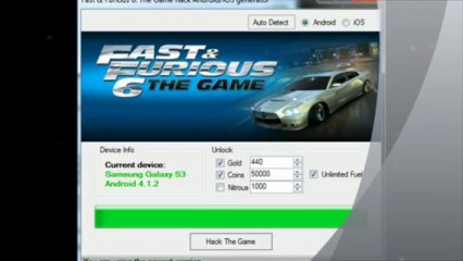 The Fast  Furious 6 Cheats - Unlocking all cars for free !