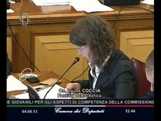 Roma - L'audizione del ministro Josefa Idem (04.06.13)