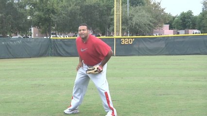 Cómo fildear los diferentes flays - Carlos Lee