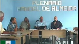 Vereador Cicin(PR) na 9ª Sessão Ordinária da Câmara Municipal de Cacimbas - 2013