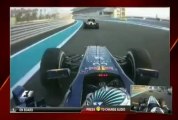 Adelantamientos de Sebastian Vettel - GP Abu Dhabi 2012