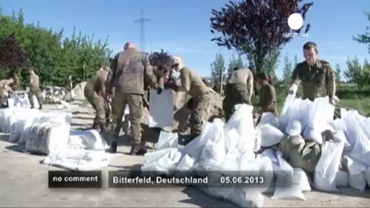 German troops sent in to help flooded cities - no comment