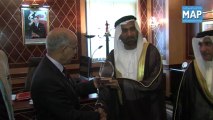 رئيس مجلس المستشارين يجري مباحثات مع رئيس البرلمان العربي