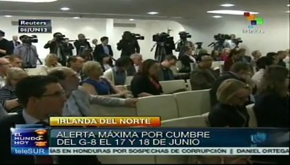 Preparan en Irlanda del Norte Cumbre G-8