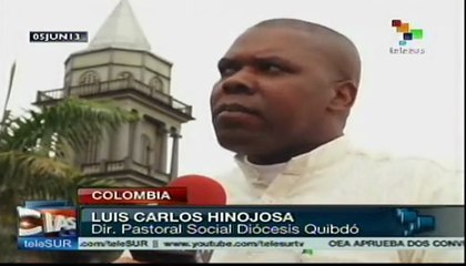 Colombia: Pobreza se apodera de Chocó