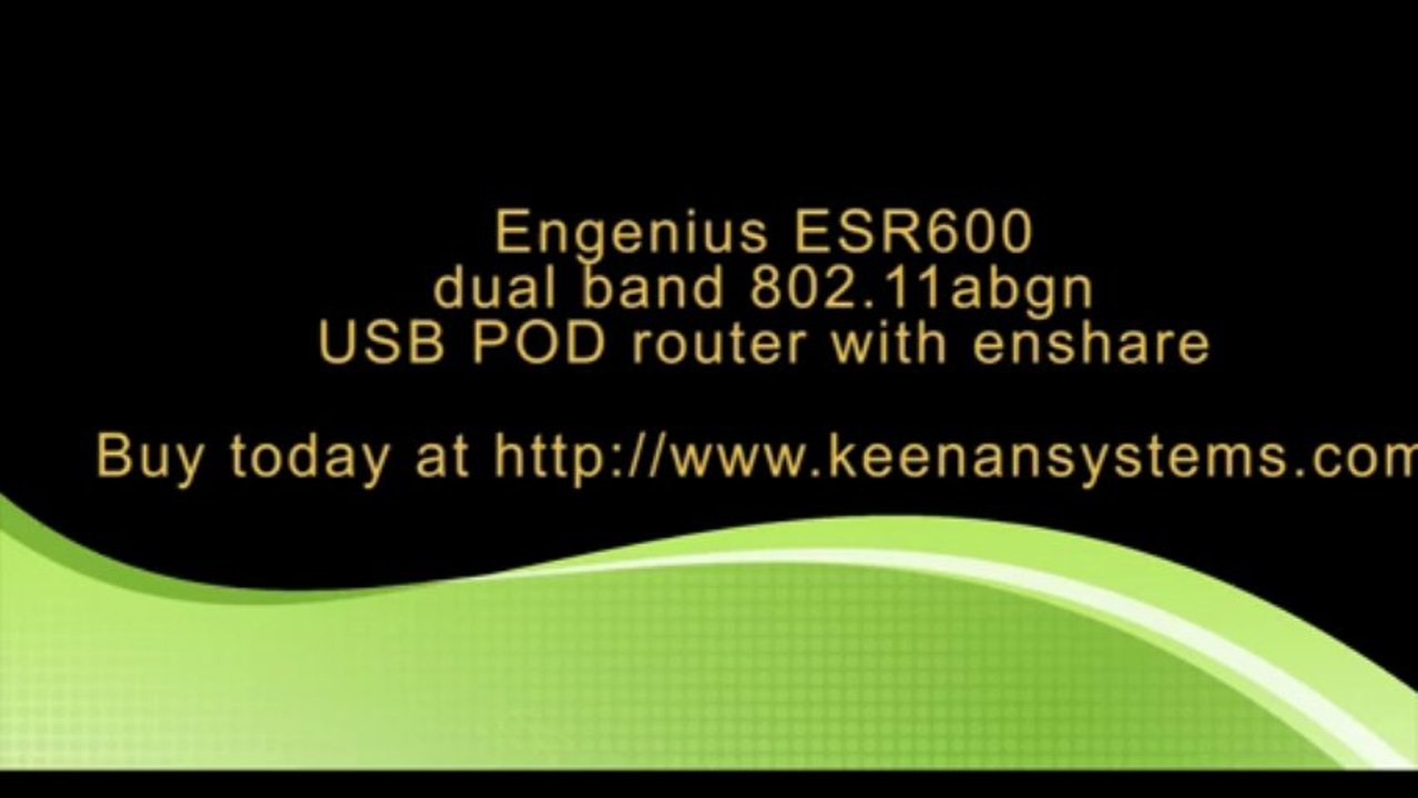 EnGenius ESR600 dual band POD router