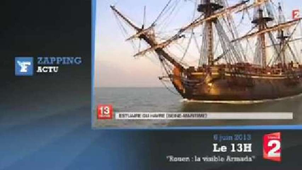 Armada 2013 : les plus beaux voiliers et navires de guerre du monde se donnent rendez-vous à Rouen