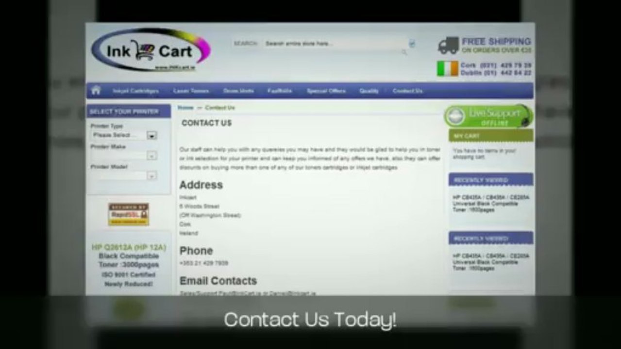 Quality Ink and Toner Cartridges for Laser at InkCart