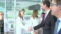 Los Príncipes de Asturias visitan la farmacéutica Cinfa