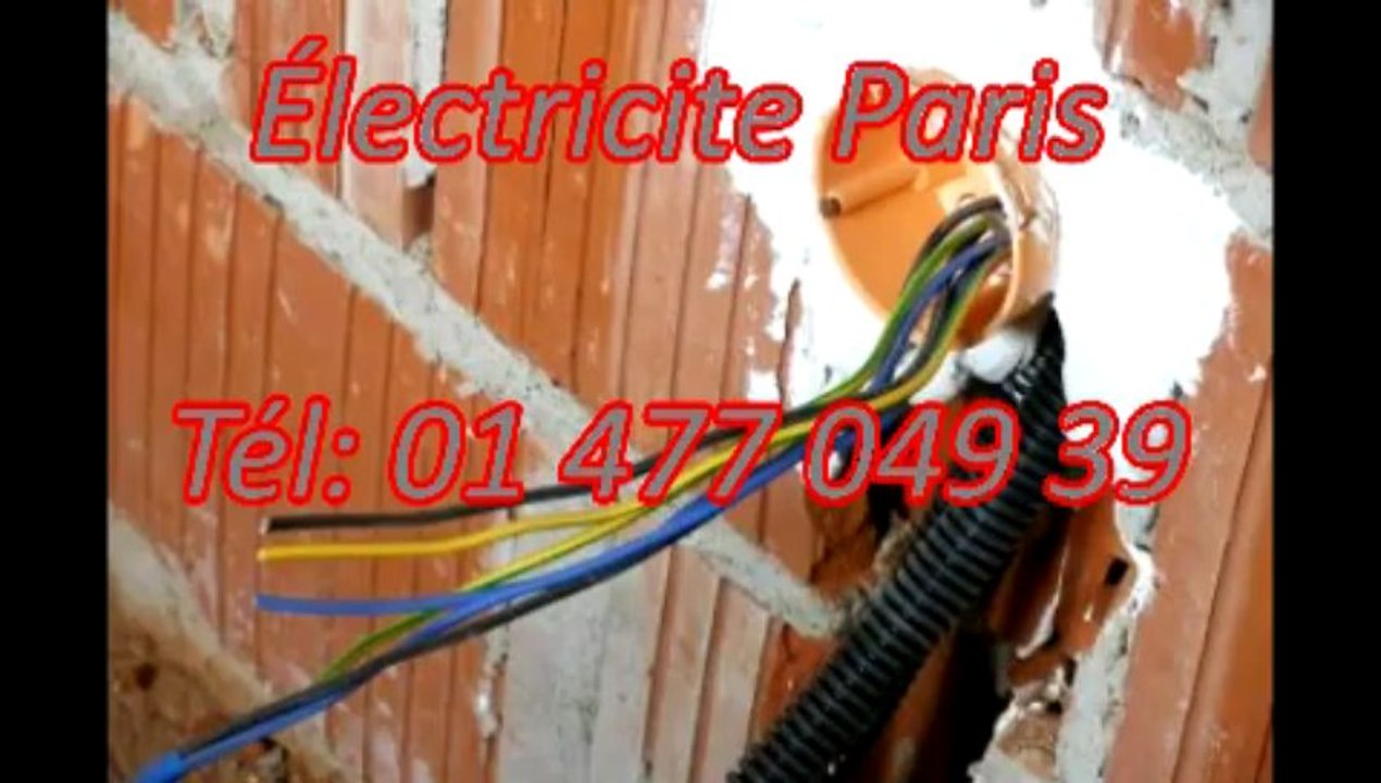 Électricité Paris Tél: 01 477 049 39
