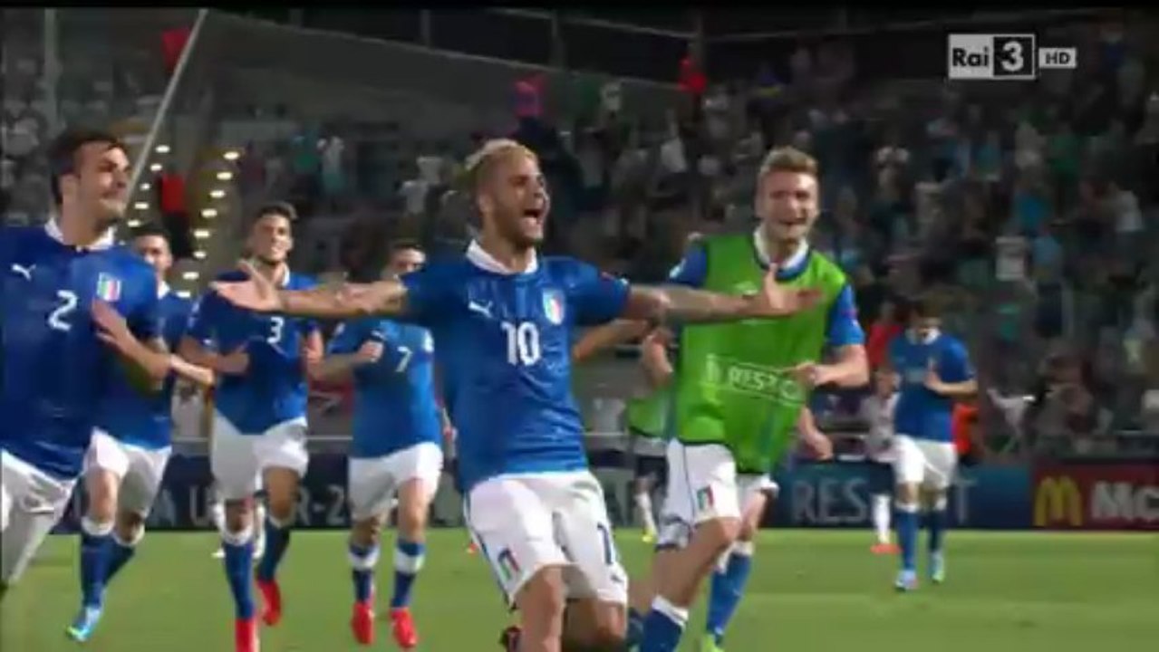 Lorenzo Insigne gol su punizione Italia 1-0 England Under 21 --- 5-6-2013 HD