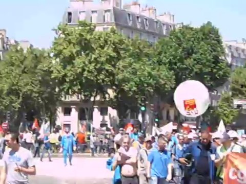 6 juin 2013. La FRANCE, pays des manifs pour tous : aujourd'hui la Manif CGT