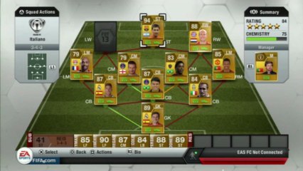 FIFA 13 Ultimate Team - Squad Builder - My "ULTIMATE" Team