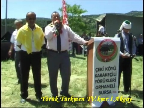 ÇEKİ KÖYÜ KARAKEÇİLİ YÖRÜKLERİ DERNEK BAŞKANIN AÇILIŞ KONUŞMASI.