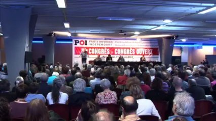 Meeting fin IVeme Congres - Discours de Daniel Gluckstein