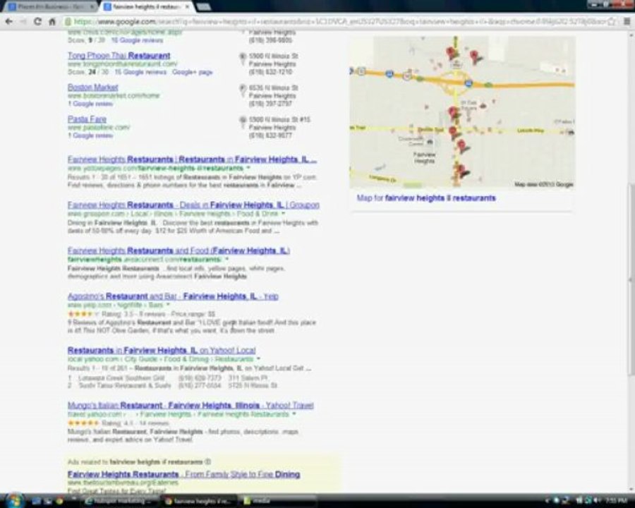 SEO: Google Places; Fairview Heigts IL
