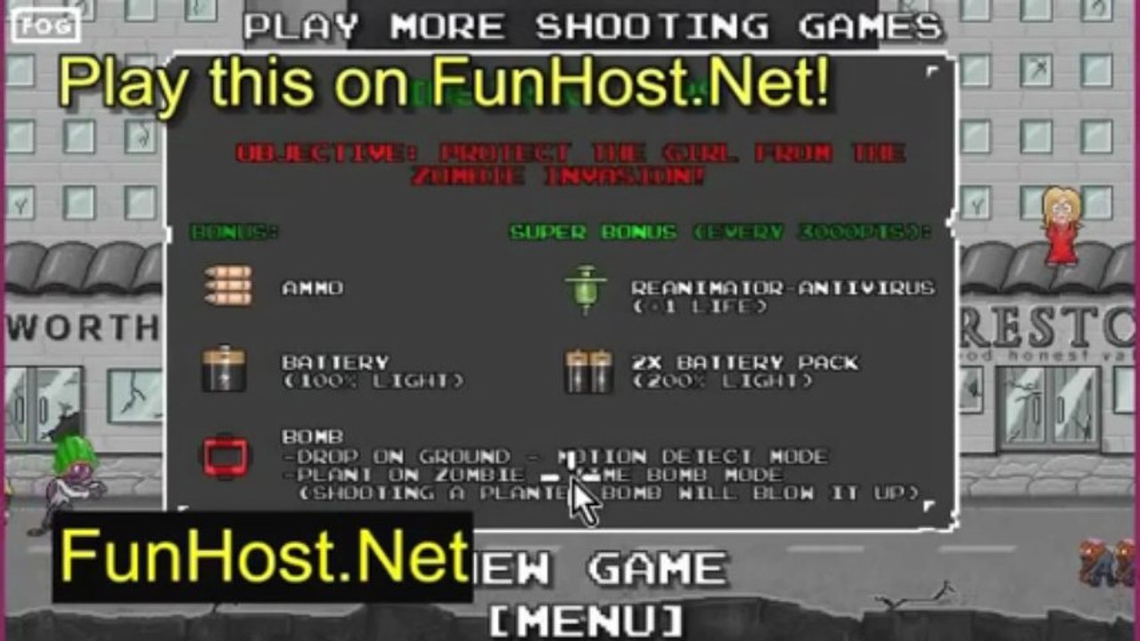 OM Nom Zombies - jeu à FunHost.Net/omnomzombies