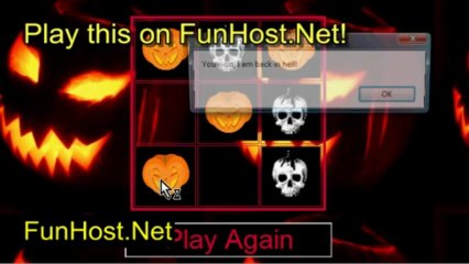 Pump-Kin-Toe - Jeu Morpion at FunHost.Net/pumpkintoe