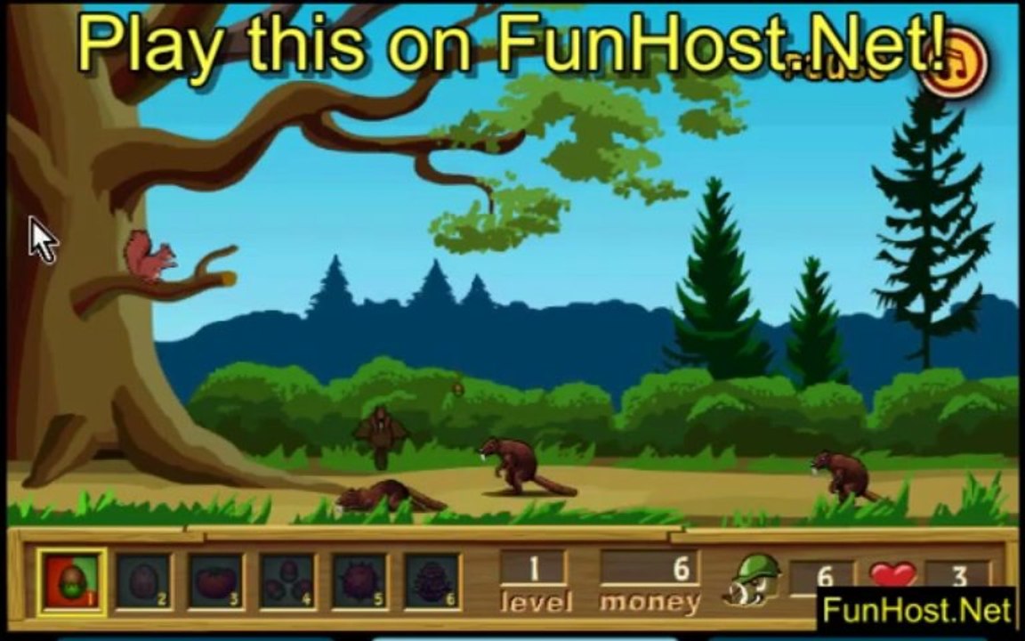 Défense de l'arbre - jeu à FunHost.Net/treedefence