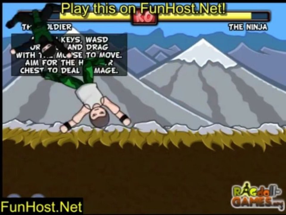 Jeu de combat amusant - Ragdoll Rumble à FunHost.Net/ragdollrumble