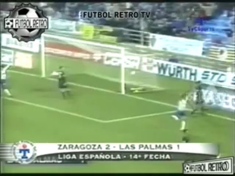Zaragoza 2 - Las Palmas 1 2001-2002