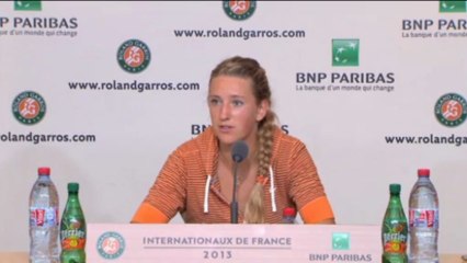 Roland-Garros, demie - Azarenka déçue mais réaliste