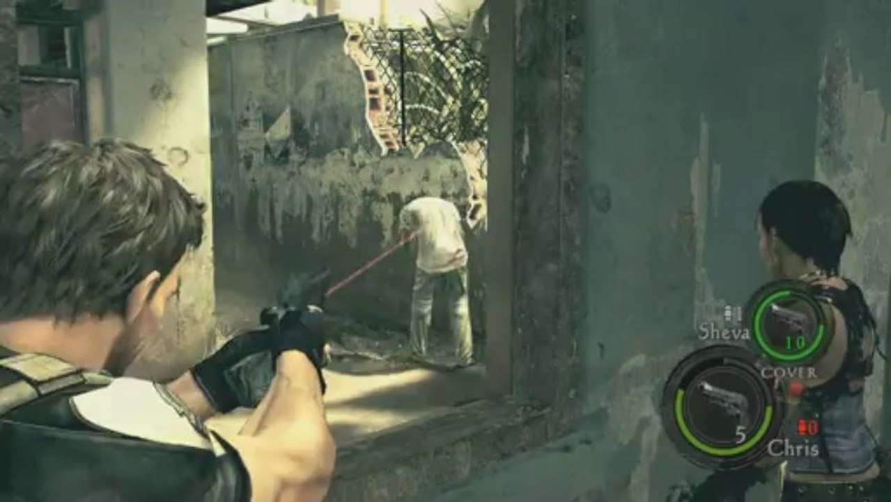 Resident Evil 5: Walkthrough - Chapter 1-2 (pt 1) Let's Play (Gameplay / Commentary)